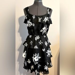 White House Black Market ruffle dress